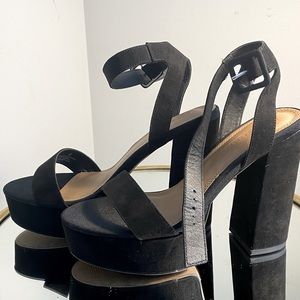Asos Black block heel